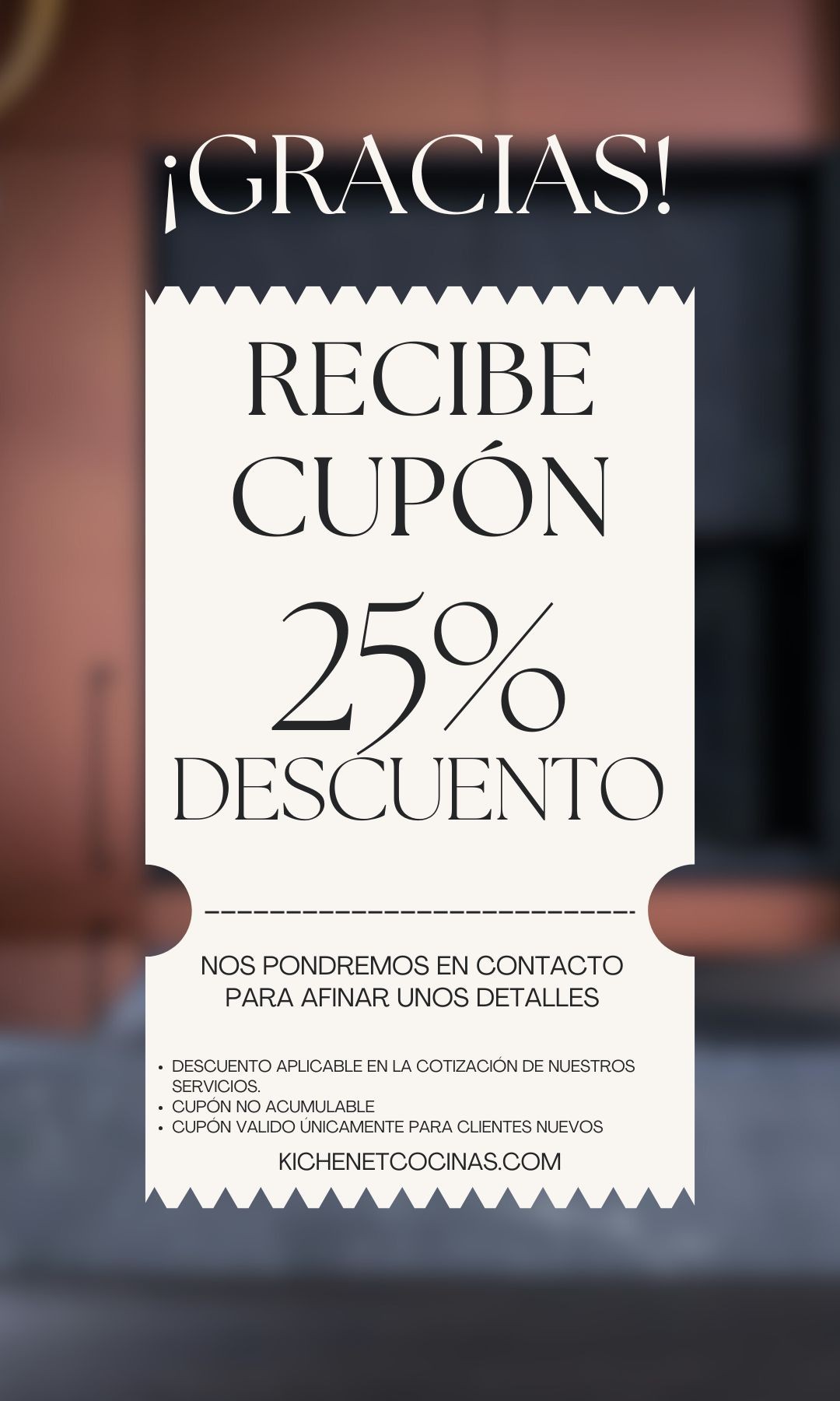 cupón de descuento kichenet